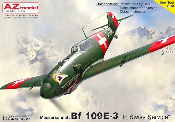 Messerschmitt BF109E-3 "In Swiss Service"  az7664