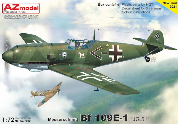 Messerschmitt Bf 109E-1 "JG.51"  az7699