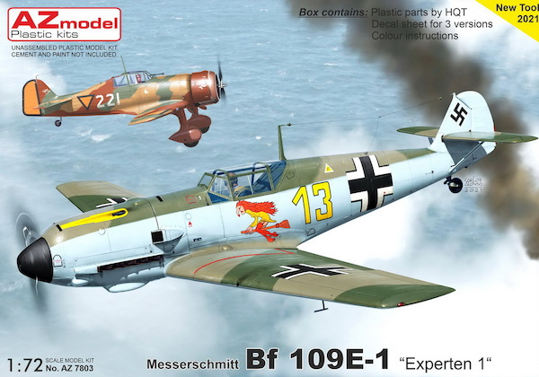 Messerschmitt Bf 109E-1 "Experten 1"  az7803