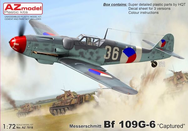 Messerschmitt Bf109G-6 'Captured'  AZ7818