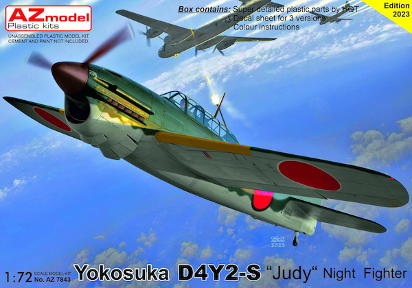 Yokosuka D4Y2S 'Judy Night Fighter'  AZ7843