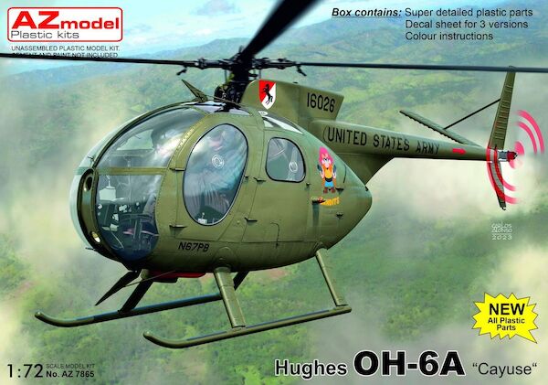 Hughes OH-6 'Cayuse' (REISSUE)  AZ7865