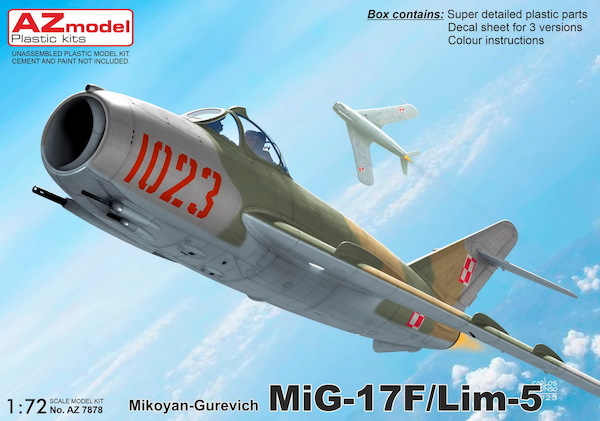 Mikoyan MiG17F/Lim5  "Warsaw Pact" (REISSUE)  AZ7878