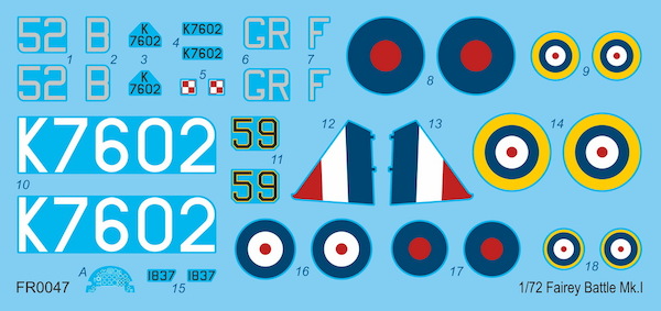 Fairey Battle Mk.I (Poles in UK, RAZF pre-war, Canada)  (Expected February 2024)  FR047
