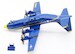 Lockheed Hercules C130J L382 United States Marines, Blue Angels 170000 With Stand  B-130-BA-170