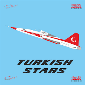 Turkish AF Turkish Stars NF5A Acro Team - Last scheme  DDT-01008