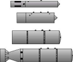 RAF HC Bombs (2000, 4000, 8000 & 12000lb)  BL02