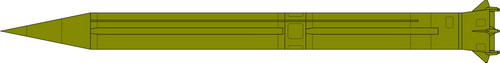 SS-4 Sandal missile  bl13