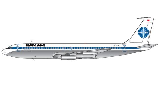 Boeing 707-300B Pan Am N435PA  BB4-707-003