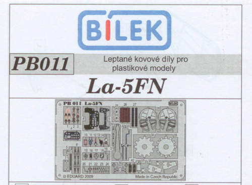 Lavochkin La5FN (Italeri/Bilek)  PB011