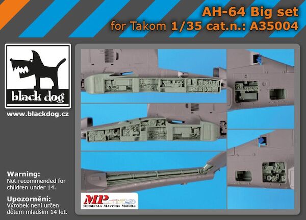 AH64 Apache Big Set (Takom)  A35004