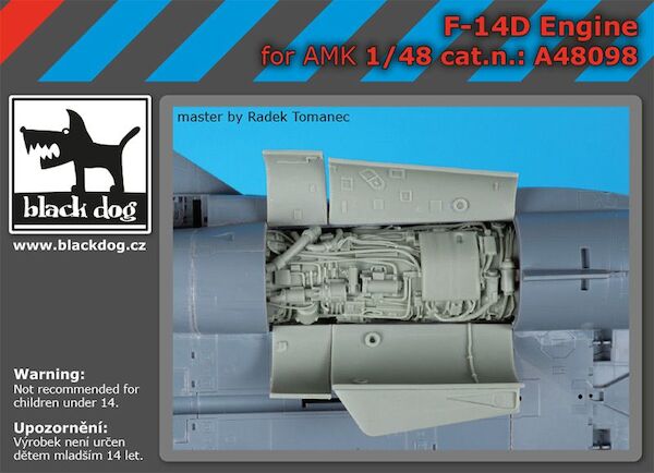 Grumman F14D Tomcat engine (AMK)  A48098