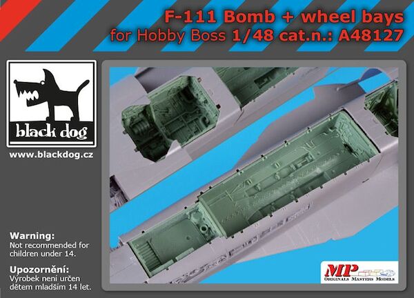 F111 bombbay  + wheel bays (Hobby Boss)  A48127