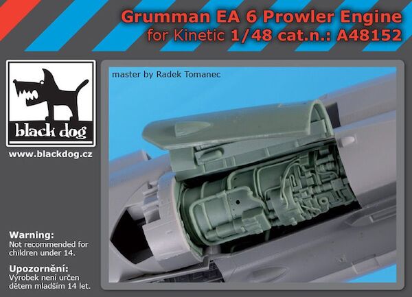 Grumman EA-6 Prowler engine (Kinetic)  A48152