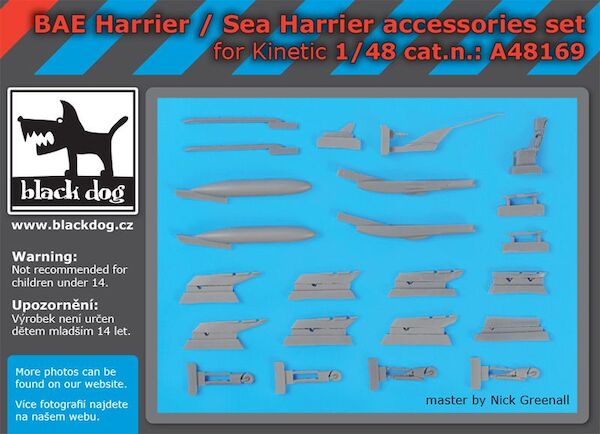 BAE Harrier/Sea Harrier accessories (Kinetic)  A48169