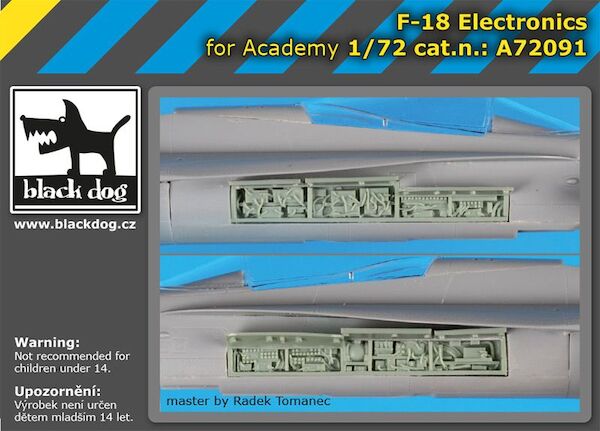 F18 Hornet electronics (Academy)  A72091