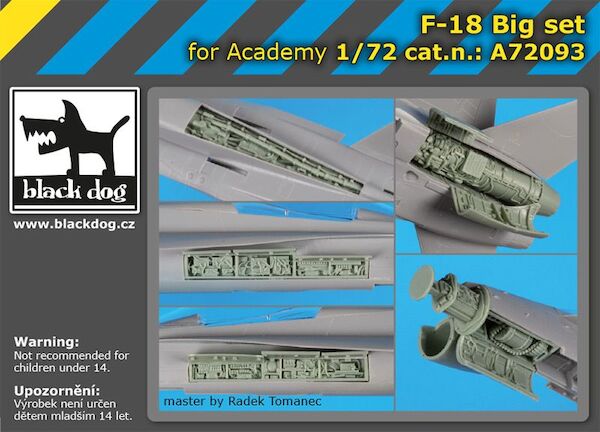F18 Hornet Big Set  (Academy)  A72093
