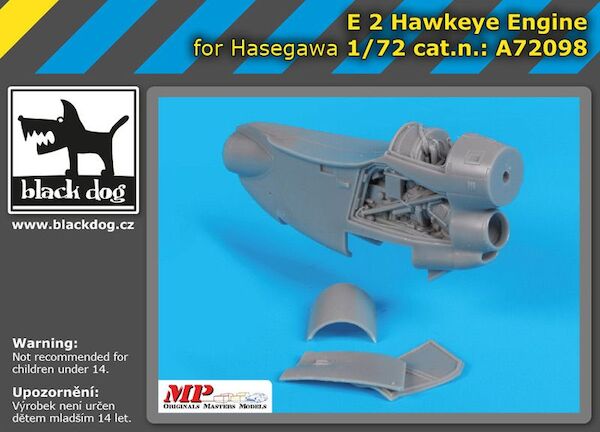 Grumman E2 Hawkeye engine (Hasegawa)  A72098