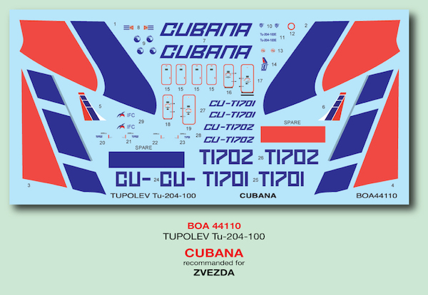 Tupolev Tu204-100 (Cubana)  boa144110