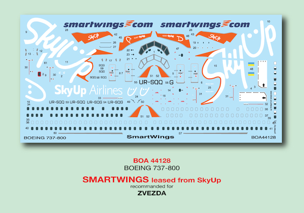 Boeing 737-800 (SmartWings Leased from SkyUp)  boa144128