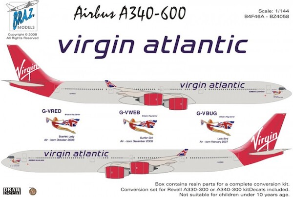 Airbus A340-600 (Virgin Atlantic)  b4f46a-BZ4058