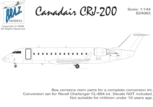 Canadair CRJ200 Conversion (Revell)  BZ4062