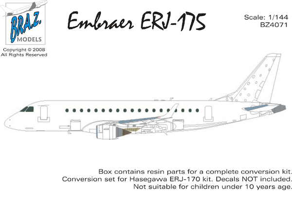 Embraer ERJ175 (Hasegawa)  BZ4071
