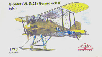 Gloster (VL G.28) Gamecock II (Ski)  MS-112