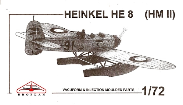 Heinkel HE 8 (HM II of Danish Naval Air Arm)  ms-130