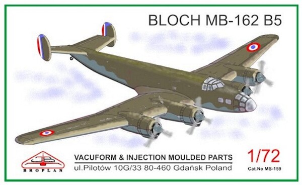 Bloch MB162 B5 (French markings)  MS-159