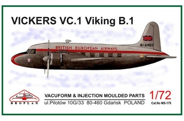 Vickers VC.1 Viking B.1  (British European Airways)  MS-179