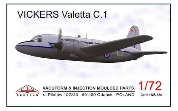 Vickers Valetta C.1 (Royal Air Force VW856 / VX863)  MS-184