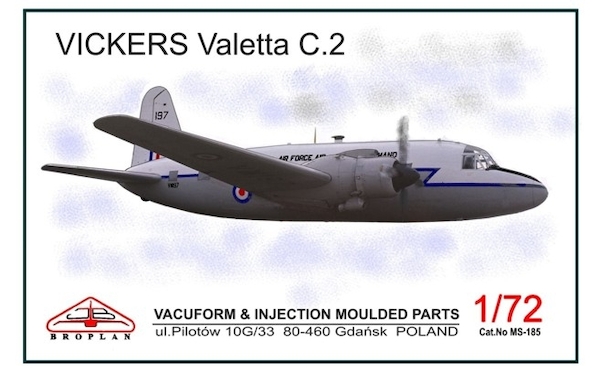 Vickers Valetta C.2 (Royal Air Force WJ497 / VW197)  MS-185