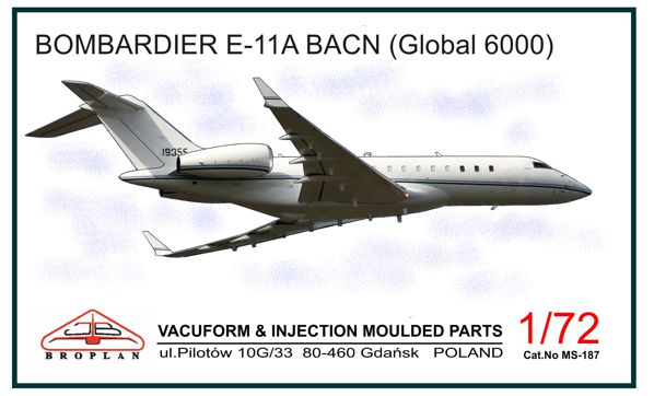 Bombardier E-11A BACN (Global 6000)  MS-187
