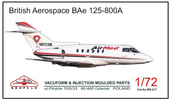 British Aerospace BAe 125-800A (Air Med International)  MS-217