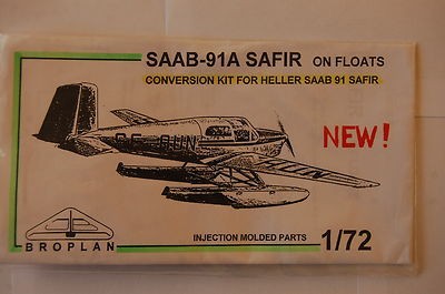 Saab 91A Safir on Floats  (Voor Heller kit)  MS-62