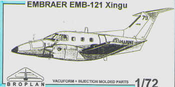 Embraer EMB121 Xingu  MS-92