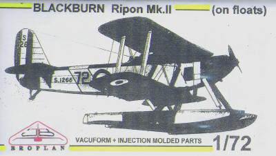 Blackburn Ripon II (Floats)  MS102