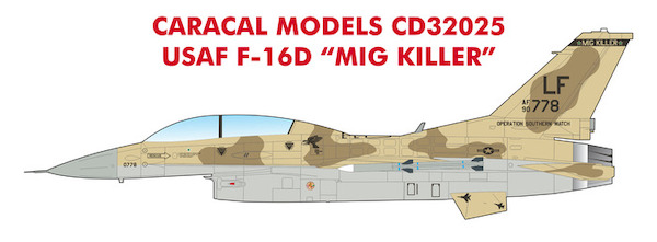 F-16D Mig Killer special scheme  CD32025