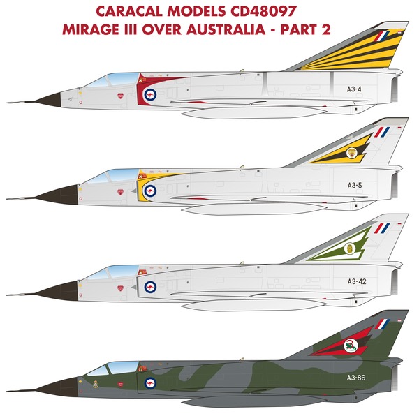 Mirage III Over Australia - Part 2  CD48097