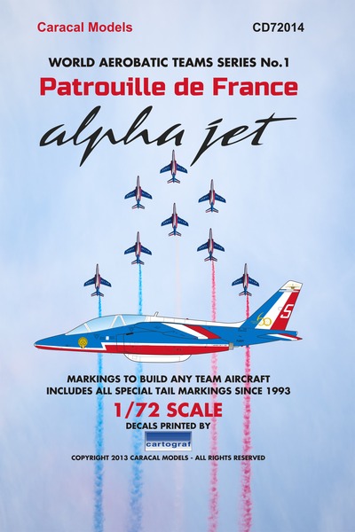 Alpha Jet (Patrouille De France)  (REPRINT)  CD72014