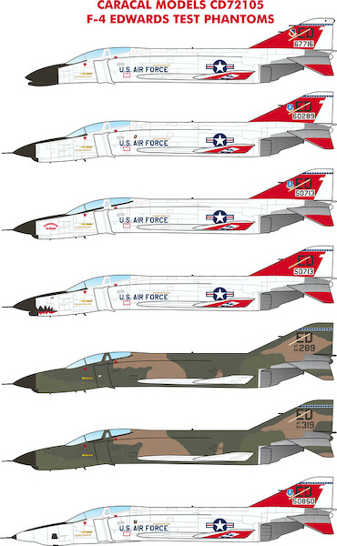 F-4 "Edwards Test Phantoms"  CD72105