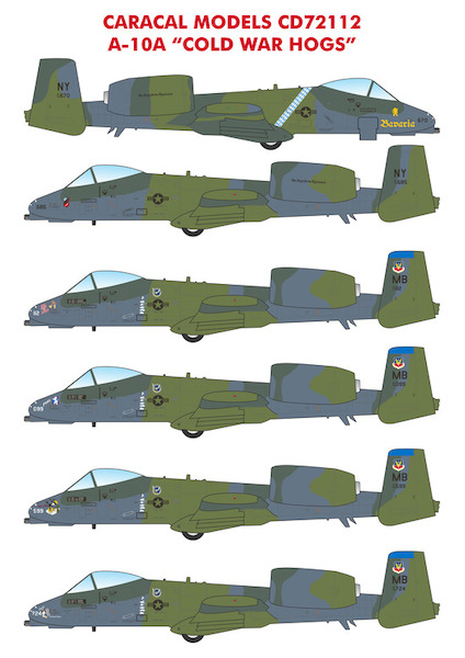 A10A Thunderbolt II "Cold War Hogs"  CD72112
