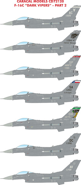 F-16C/D Dark Vipers Part 2  CD72120