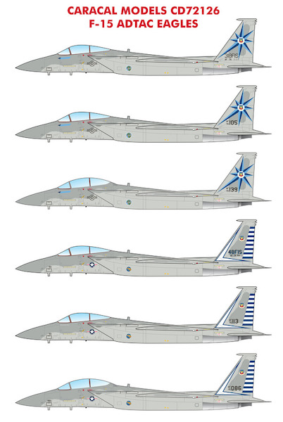 F-15 "ADTAC Eagles":  CD72126