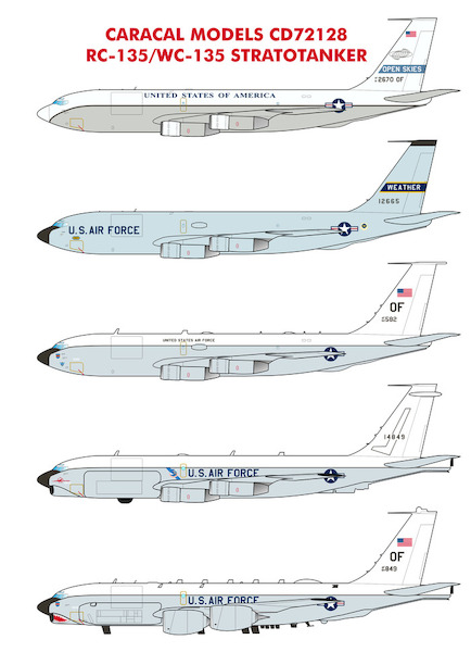Boeing RC/WC-135 Stratotanker Recon Variants  CD72128