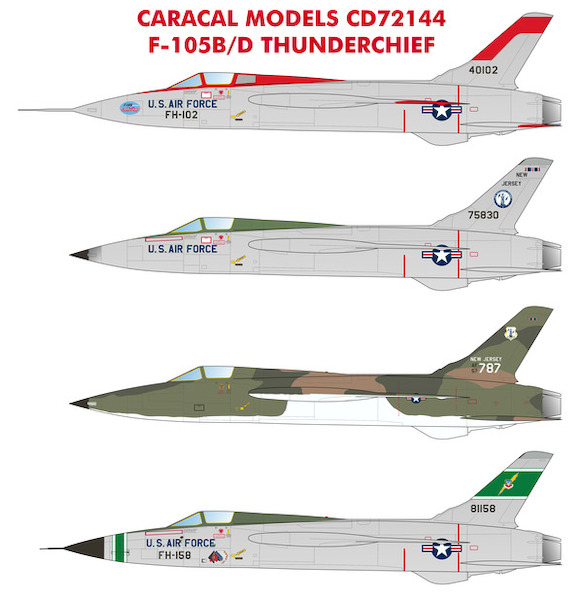 F-105B/D Thunderchief  CD72144