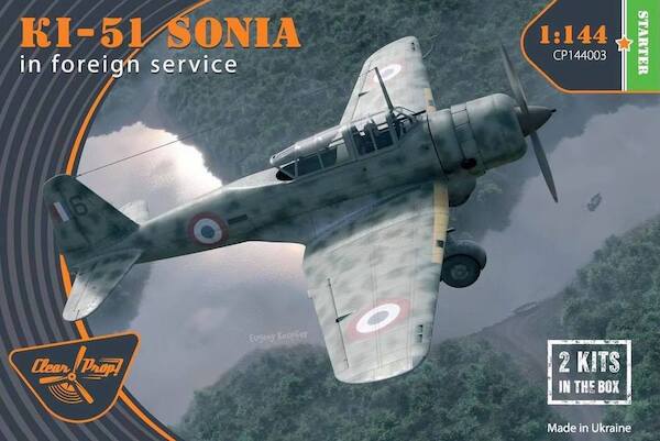 Mitsubishi Ki51 Sonia assault plane (2 kits included)  "in foreign service"  CP144003
