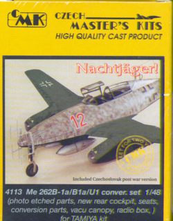 Messerschmitt Me262B-1a/B1A/U1 Dual (Tamiya)  4113