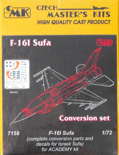 F16D Sufa conversion set IAF (For Academy kit)  CMK 7158